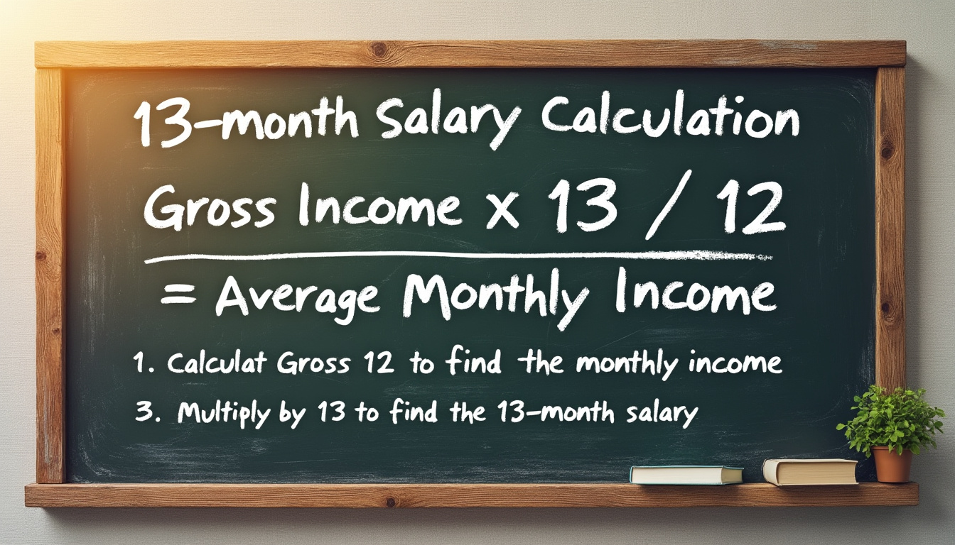 découvrez comment calculer efficacement un salaire sur 13 mois grâce à nos conseils pratiques. apprenez à prendre en compte les cotisations, les primes, et les spécificités de votre contrat pour établir un salaire mensuel exact.