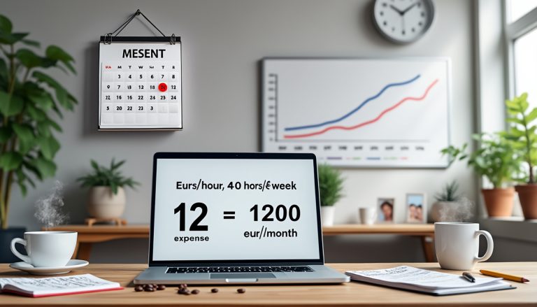 découvrez combien vous pouvez gagner par mois avec un salaire horaire de 12 euros. calcul simple et astuces pour optimiser vos revenus mensuels. parfait pour ceux qui cherchent à mieux gérer leur budget !