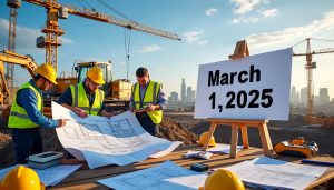 découvrez tout ce qu'il faut savoir sur les échéances clés du 1er mars 2025 dans le secteur du btp. anticipez les changements réglementaires, les nouvelles normes et les obligations à venir pour mieux préparer votre activité.