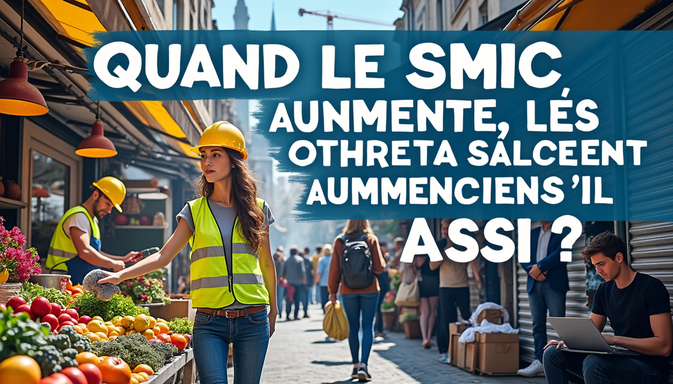 découvrez comment l'augmentation du smic impacte les autres salaires en france. analyse des effets de cette hausse sur le pouvoir d'achat et les inégalités salariales dans le contexte économique actuel.