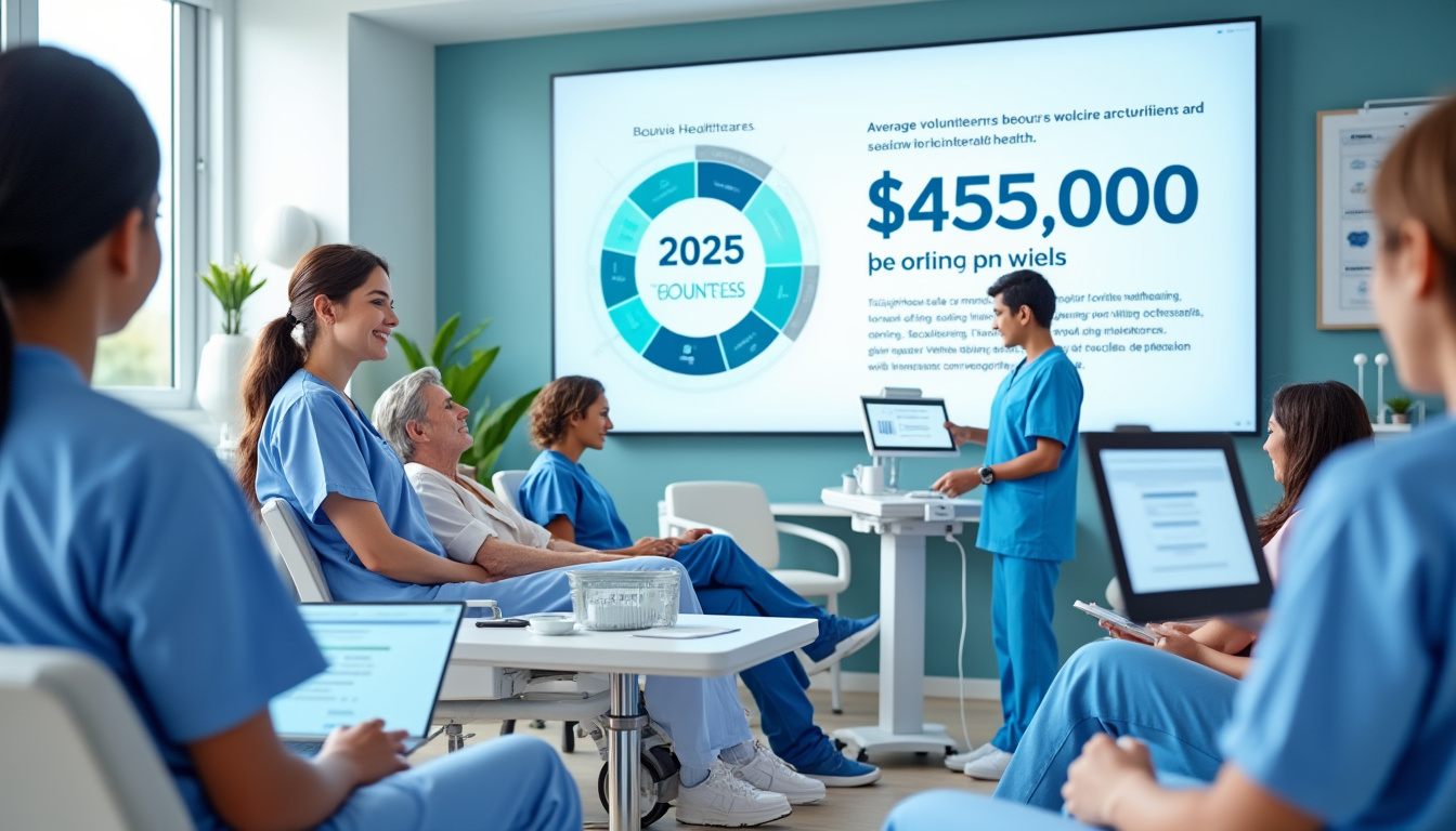 découvrez le salaire moyen d'un.e bénévole en santé en 2025 : analyse des tendances, facteurs influençant les rémunérations et perspectives d'évolution dans le secteur de la santé.