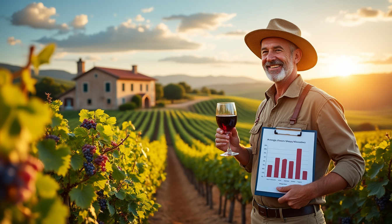 découvrez le salaire moyen d’un.e vigneron dans cet article. informez-vous sur les facteurs qui influencent les revenus dans ce secteur passionnant et apprenez-en plus sur les perspectives de carrière pour cette profession viticole.