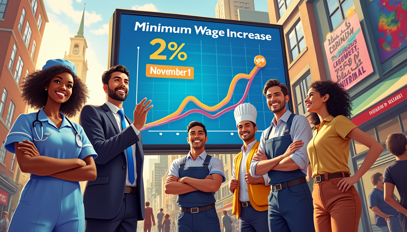 découvrez les détails de l'augmentation de 2 % du smic qui entrera en vigueur le 1er novembre. cette hausse vise à améliorer le pouvoir d'achat des salariés et à répondre aux défis économiques actuels.
