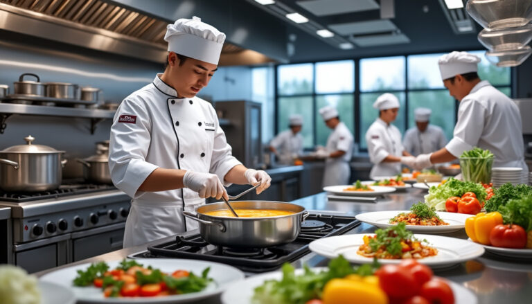 découvrez le salaire moyen d'un cuisinier en collectivité en 2025. cette analyse vous permettra de comprendre les évolutions salariales dans le secteur de la restauration collective et d'évaluer les opportunités de carrière pour les professionnels de la cuisine.