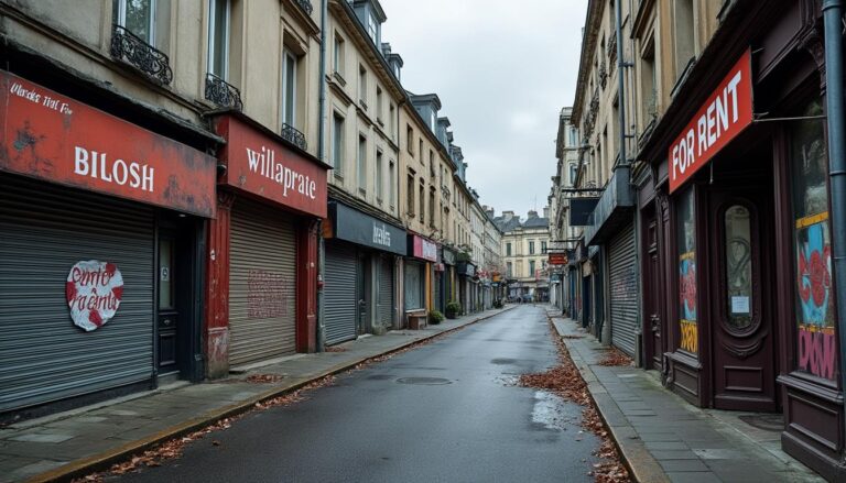 découvrez comment la crise actuelle à angers affecte le commerce local, mettant en lumière les difficultés rencontrées par les boutiques qui peinent à survivre face à des défis croissants et la fermeture de certaines d'entre elles.