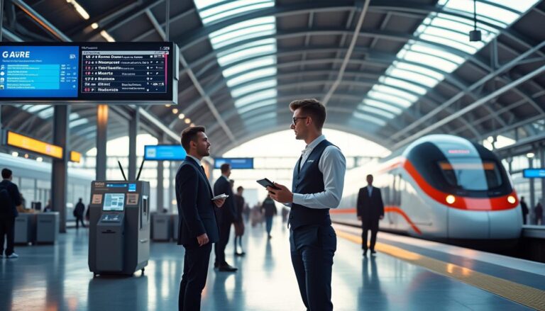 découvrez le salaire moyen d'un agent sncf en 2025. cette analyse vous fournit des insights sur les tendances salariales, les facteurs influençant les rémunérations et les perspectives d'évolution de carrière au sein de la sncf. informez-vous sur les bénéfices et les conditions de travail des agents ferroviaires.