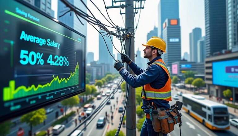 découvrez le salaire moyen d'un installateur de fibre optique en 2025. analysez les perspectives de ce métier en pleine expansion et les facteurs influençant les revenus dans ce domaine technologique en forte demande.