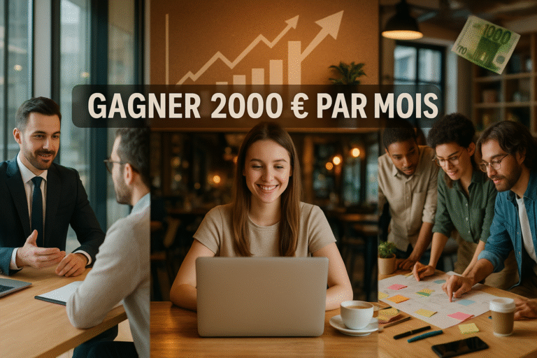 découvrez des astuces et des stratégies efficaces pour gagner 2000 euros par mois. quelles méthodes adopter, quels métiers envisager et comment maximiser vos revenus ? suivez notre guide complet pour atteindre cet objectif financier.