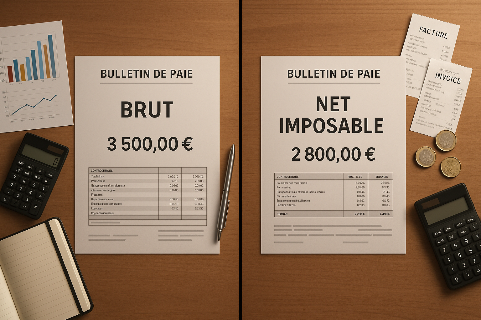 découvrez les étapes essentielles pour transformer votre salaire brut en net imposable. ce guide vous fournit toutes les informations nécessaires sur les déductions, les charges sociales et les crédits d'impôt, afin de mieux comprendre votre revenu imposable et optimiser votre déclaration fiscale.